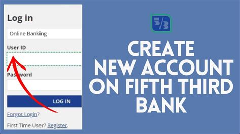 Fifth Third New User Signup .